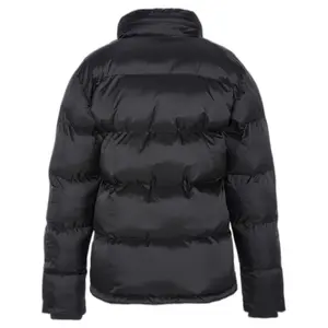 Doudoune zippé col haut broderie Schott image-1