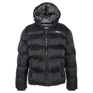 Giubbotto con cappuccio Schott Idah O2