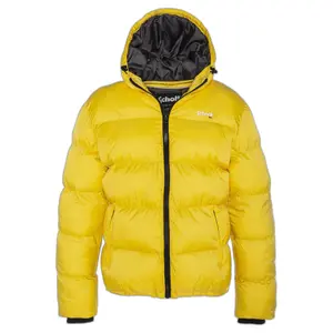 Casaco de zíper com capuz bordado Schott image-0