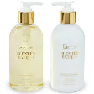 Set of 2 gold perfumed cosmetic trays for children IDC Institute image-1