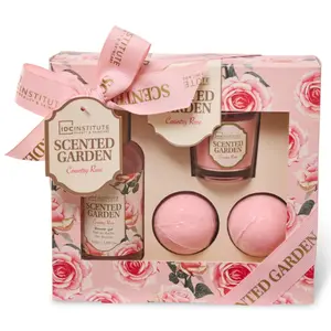 4 pieces cosmetic care set IDC Institute Garden image-0