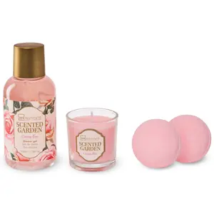 4 pieces cosmetic care set IDC Institute Garden image-1