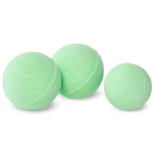 Set of 3 children's bath balls IDC Institute Efervescente Owl image-3