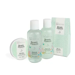 Lot de 4 pièces panier-cadeau cosmétique IDC Institute image-1