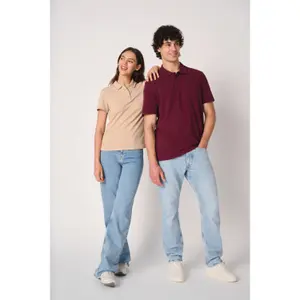 Polo in piqué di cotone biologico iDeal Basic Brand image-3