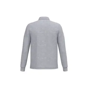 Long sleeve piqué polo iDeal Basic Brand image-1