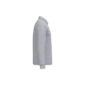 Long sleeve piqué polo iDeal Basic Brand image-2