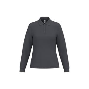 ib291-idealdarkgrey-damen-poloshirt-mit-langen-armeln-ideal-basic-brand-ideal-dark-grey
