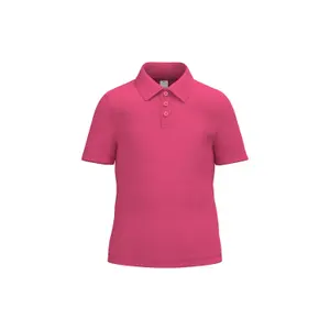 Organic Pique Polo for Kids iDeal Basic Brand image-0