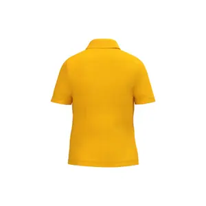 Organic Pique Polo for Kids iDeal Basic Brand image-1
