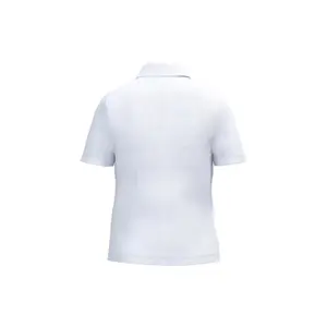 Organic Pique Polo for Kids iDeal Basic Brand image-1