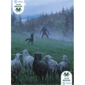 Puzzle IELLO Jakub Rozalski : Moutons image-1