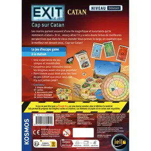 Juegos de mesa IELLO Exit : Cap sur Catan image-2