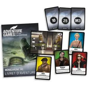 Gesellschaftsspiele IELLO Adventure Games - Monochrome image-2