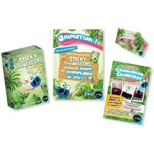 Board games IELLO Sticky Chameleons image-2