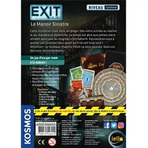 Board games IELLO Exit - Le Manoir Sinistre image-2