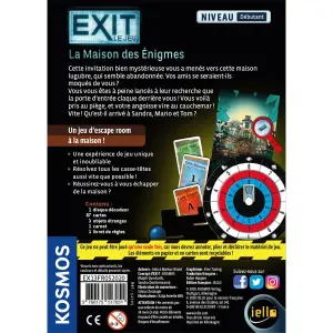 Board games IELLO Exit - La Maison des Enigmes image-2