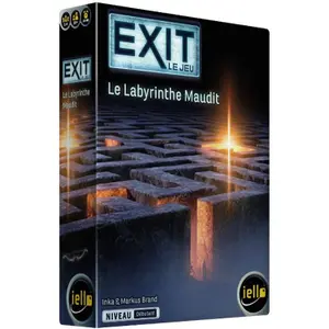 Board games IELLO Exit - Le Labyrinthe Maudit image-0