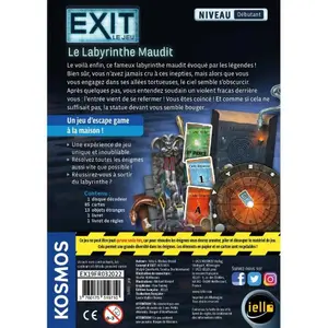 Board games IELLO Exit - Le Labyrinthe Maudit image-1