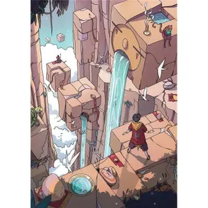 1000-piece puzzle IELLO Universe - Blocks #6 image-1