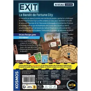 Jogos de tabuleiro IELLO Exit : Le Bandit de Fortune City image-2