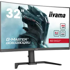 Curved PC screen Iiyama G-Master Red Eagle GCB3280QSU-B2 image-1
