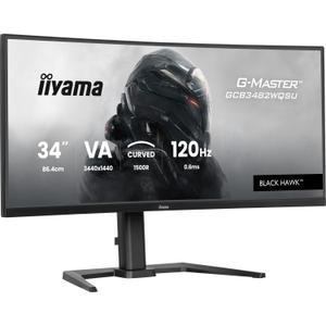 Écran PC incurvé Iiyama G-Master Black Hawk GCB3482WQSU-B1 UWQHD