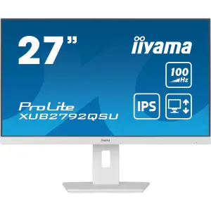 Écran PC QHD/100Hz/IPS/0.4ms/Pivo/FS Iiyama XUB2792QSU-W6 27"