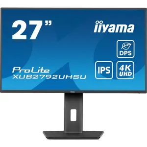 Écran PC 4K/60Hz/IPS/Pivot/USB-C/HP Iiyama XUB2792UHSU-B6 27" image-0