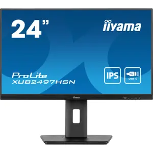 Écran PC FHD/100Hz/IPS/1ms/USB-C dock Iiyama XUB2497HSN-B2 24"