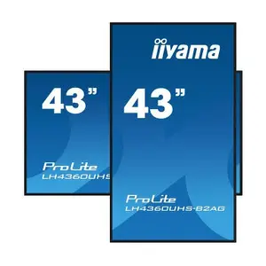 Écran PC UHD 60Hz 8ms VA AdaptiveSync Iiyama LH4360UHS-B2 43" 27" image-0