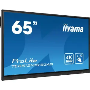 Écran afficheur 4K tactile IPS android WiFi LAN USB-C Iiyama Prolite 65"