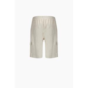 Pantaloni cargo corti in lino Ikikiz image-1