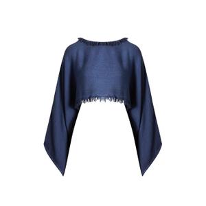 24k112bl-3411-leinen-cropped-bluse-damen-ikikiz-marine-tu