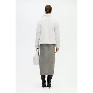 Short sherpa jacket for women Ikikiz image-2