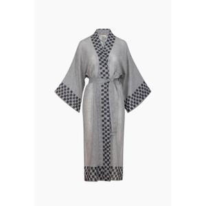 Checkered women's kimono Ikikiz image-3