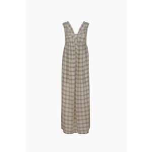 Checked women's strappy dress Ikikiz image-3