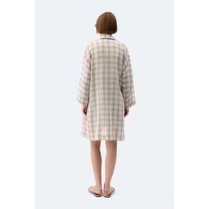 Kvinne kimonostil ternet vest Ikikiz image-3