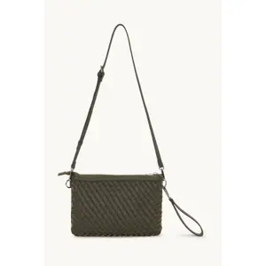 Bolsa de mão trançada mulher Ilse Jacobsen Hornbæk image-1