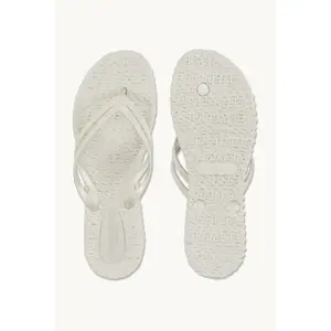 Chanclas con cuña de lentejuelas mujer Ilse Jacobsen Hornbæk image-3