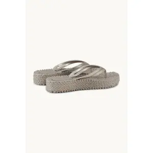 Chanclas con cuña de lentejuelas mujer Ilse Jacobsen Hornbæk image-2