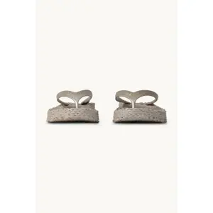 Chanclas con cuña de lentejuelas mujer Ilse Jacobsen Hornbæk image-4
