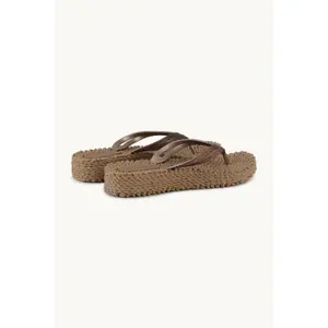 Chanclas con cuña de lentejuelas mujer Ilse Jacobsen Hornbæk image-2