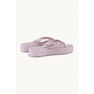 Chanclas con cuña de lentejuelas mujer Ilse Jacobsen Hornbæk image-2