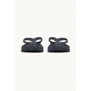 Chanclas con cuña de lentejuelas mujer Ilse Jacobsen Hornbæk image-4