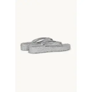 Chanclas con cuña de lentejuelas mujer Ilse Jacobsen Hornbæk image-2