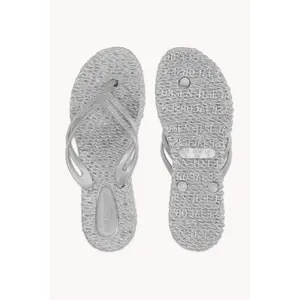Chanclas con cuña de lentejuelas mujer Ilse Jacobsen Hornbæk image-3