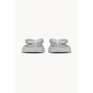 Chanclas con cuña de lentejuelas mujer Ilse Jacobsen Hornbæk image-4