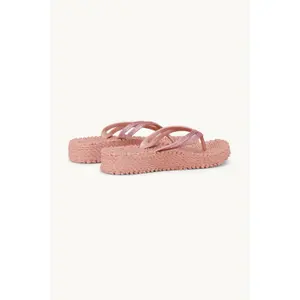 Chanclas con cuña de lentejuelas mujer Ilse Jacobsen Hornbæk image-2