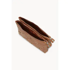 Bolsa de ombro trançada mulher Ilse Jacobsen Hornbæk image-2